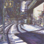 Klavierstühlen Aufkleber (Vorderseite)