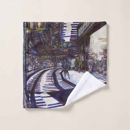 Klavierstühlen Badhandtuch Set (Waschlappen)