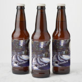 Klavierstühlen Bierflaschenetikett (Flaschen)