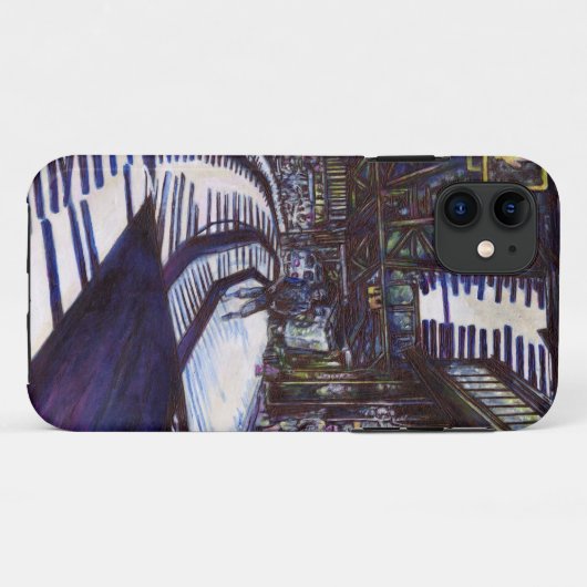 Klavierstühlen Case-Mate iPhone Hülle (Rückseite (Horizontal))