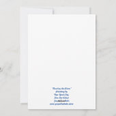 Klavierstühlen Feiertagskarte (Rückseite)