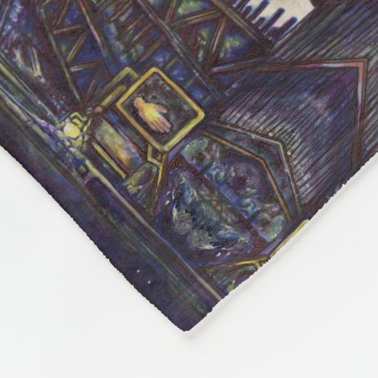 Klavierstühlen Fleecedecke (Ecke)