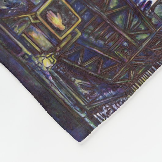 Klavierstühlen Fleecedecke (Ecke)