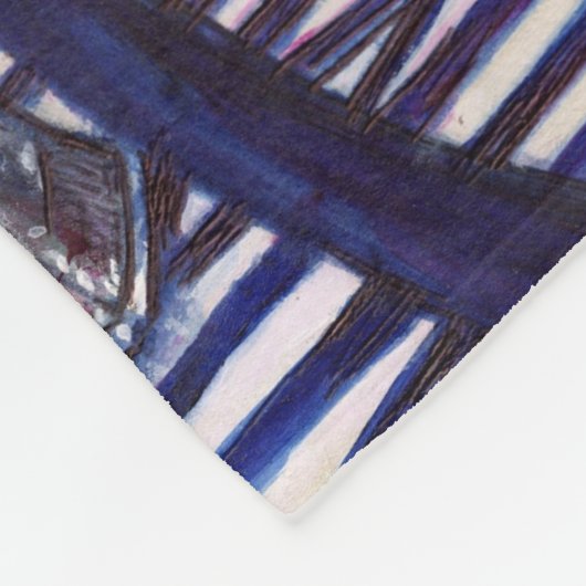 Klavierstühlen Fleecedecke (Ecke)