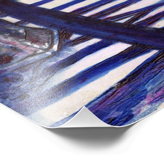 Klavierstühlen Fotodruck (Ecke)