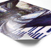 Klavierstühlen Fotodruck (Ecke)