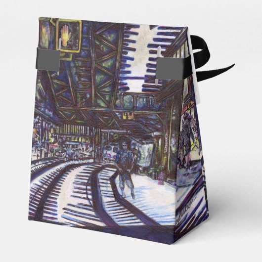 Klavierstühlen Geschenkschachtel (Rückseite)