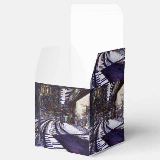 Klavierstühlen Geschenkschachtel (Geöffnet)