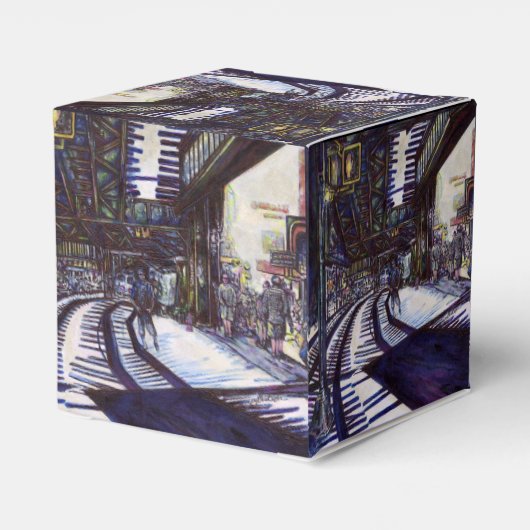 Klavierstühlen Geschenkschachtel (Rückseite)