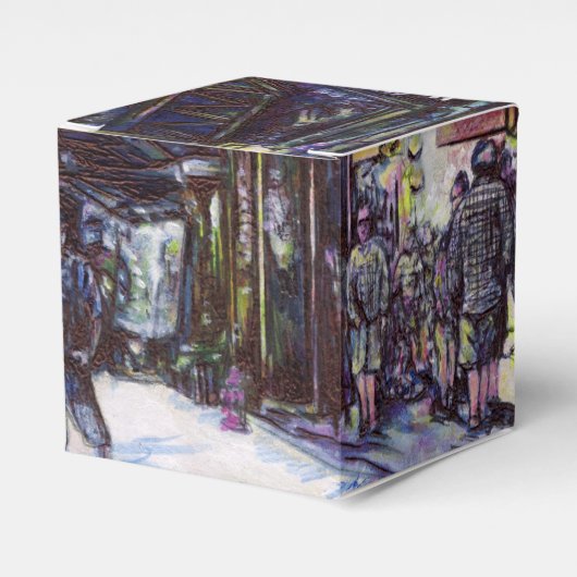 Klavierstühlen Geschenkschachtel (Vorderseite)