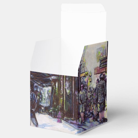 Klavierstühlen Geschenkschachtel (Geöffnet)