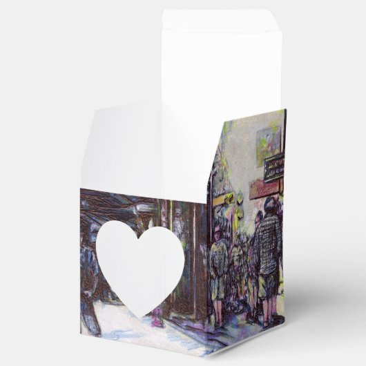 Klavierstühlen Geschenkschachtel (Geöffnet)