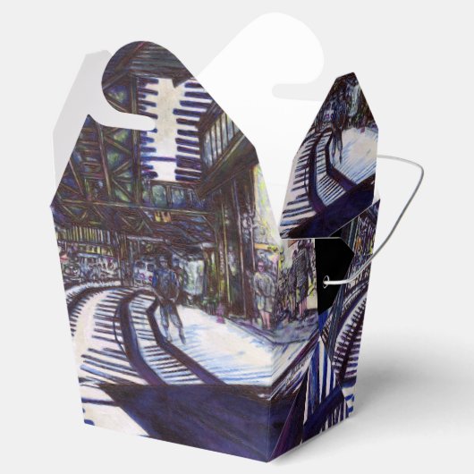 Klavierstühlen Geschenkschachtel (Geöffnet)