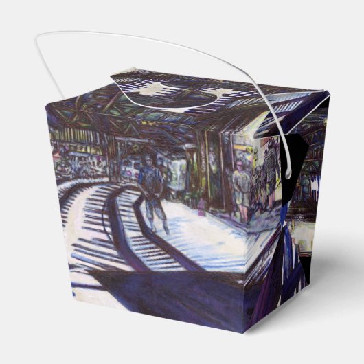 Klavierstühlen Geschenkschachtel (Rückseite)