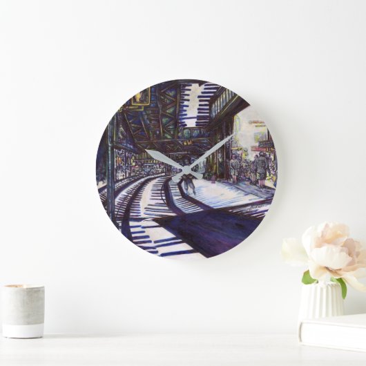 Klavierstühlen Große Wanduhr (Zuhause)