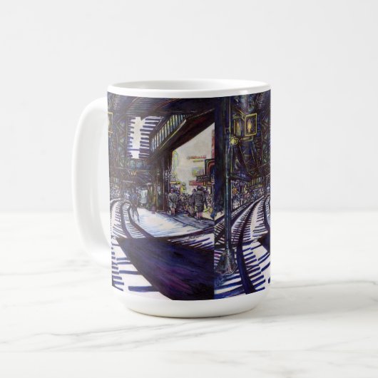 Klavierstühlen Kaffeetasse (Vorderseite Links)