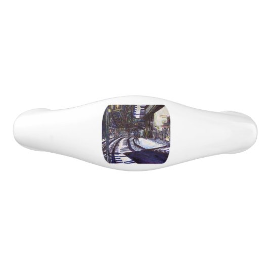 Klavierstühlen Keramik Schubladengriff (Vorderseite)