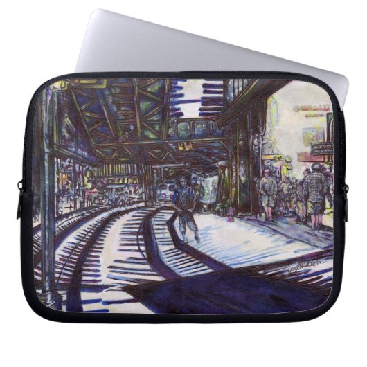 Klavierstühlen Laptopschutzhülle (Vorderseite)
