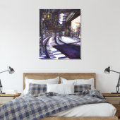 Klavierstühlen Leinwanddruck (Insitu (Schlafzimmer))