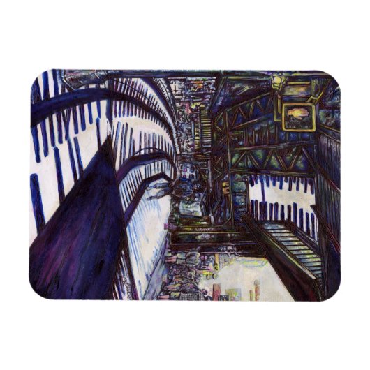 Klavierstühlen Magnet (Horizontal)