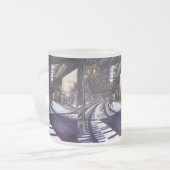 Klavierstühlen Mattglastasse (Vorderseite Links)