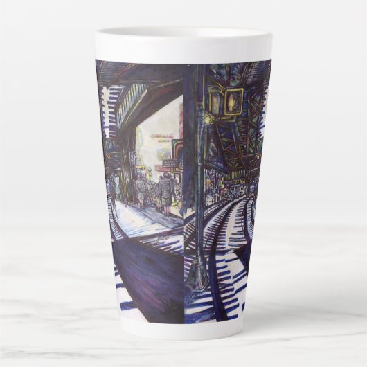 Klavierstühlen Milchtasse (Vorderseite)