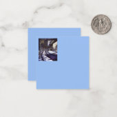 Klavierstühlen Mitteilungskarte (Vorderseite/Rückseite Beispiel)