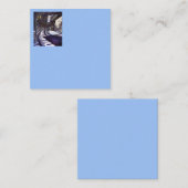 Klavierstühlen Mitteilungskarte (Vorne/Hinten)