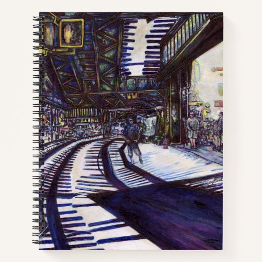 Klavierstühlen Notizblock (Vorderseite)