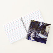 Klavierstühlen Notizblock (Innenseite)