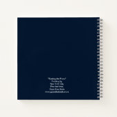 Klavierstühlen Notizblock (Rückseite)