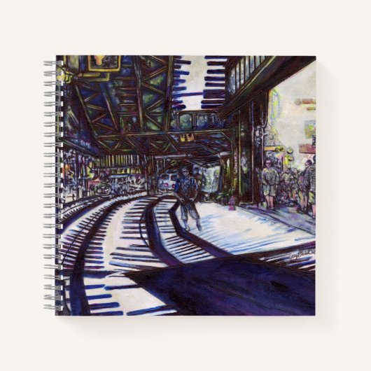 Klavierstühlen Notizblock (Vorderseite)