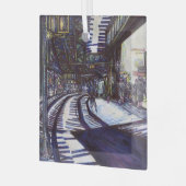 Klavierstühlen Ornament Aus Glas (Vorderseite links)