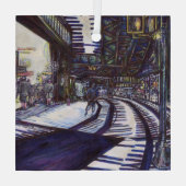 Klavierstühlen Ornament Aus Glas (Rückseite)