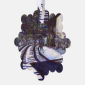 Klavierstühlen Ornament Karte (Linke Ecke)