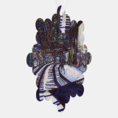 Klavierstühlen Ornament Karte (Rechts)