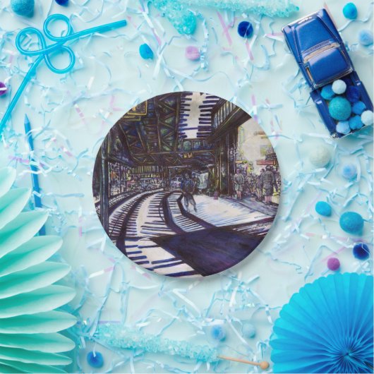 Klavierstühlen Pappteller (Party)