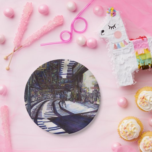 Klavierstühlen Pappteller (Party)