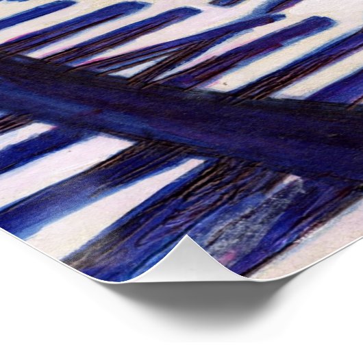 Klavierstühlen Poster (Ecke)