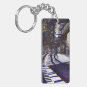 Klavierstühlen Schlüsselanhänger (Vorderseite links)