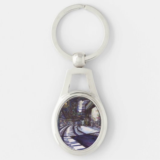 Klavierstühlen Schlüsselanhänger (Vorderseite)