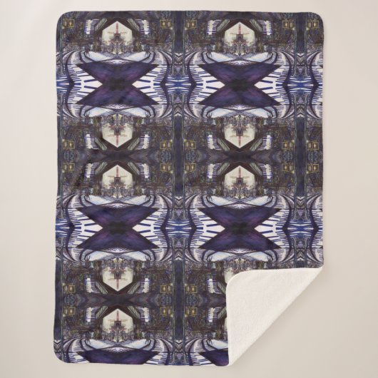 Klavierstühlen Sherpadecke (Vorderseite)