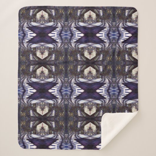 Klavierstühlen Sherpadecke (Vorderseite)