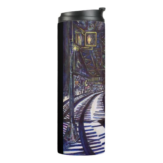 Klavierstühlen Thermosbecher (Nach links gedreht)