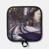 Klavierstühlen Topflappen (Vorderseite)