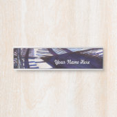 Klavierstühlen Türschild (Vorderseite )