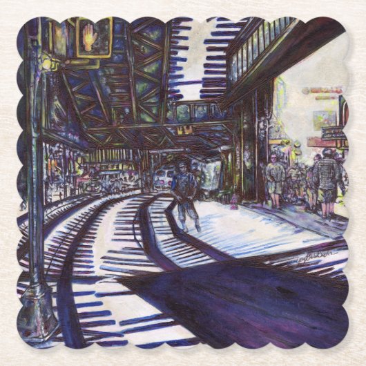 Klavierstühlen Untersetzer (Vorderseite)