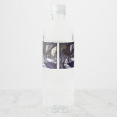 Klavierstühlen Wasserflaschenetikett (Rückseite)