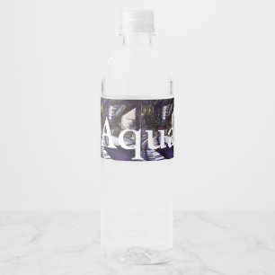 Klavierstühlen Wasserflaschenetikett