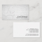 Klavierstunden Texturblick Visitenkarte (Vorne/Hinten)